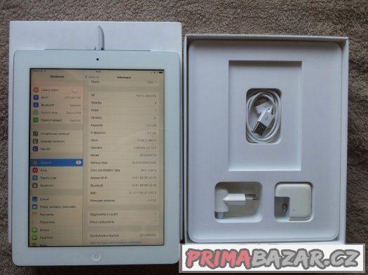 Prodám Apple iPad 3, 16GB Wi-Fi, 3G,LTE, MDA369HC/A – fotografie 1
