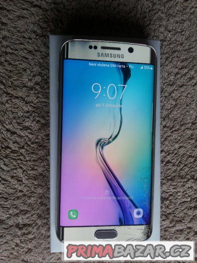 Samsung S6 EDGE 64GB Gold Platinum, s krabičk – fotografie 3