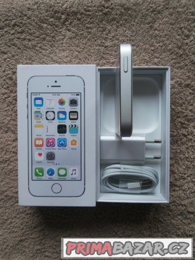 Apple iPhone 5S 16GB Silver, pěkný, záruka – fotografie 5