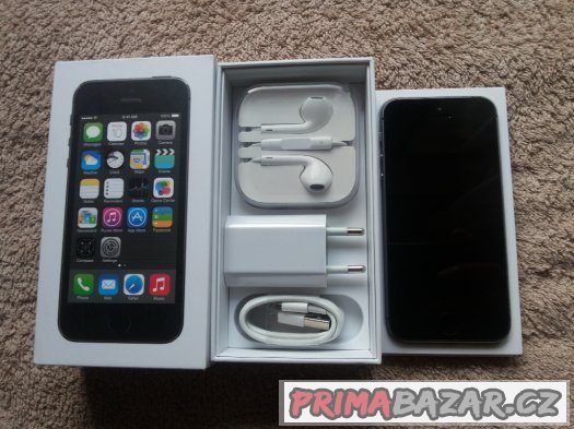 Apple iPhone 5S 32GB Černo šedý, záruka, krabice – fotografie 1