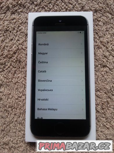 Apple iPhone 5S 32GB Černo šedý, záruka, krabice – fotografie 4