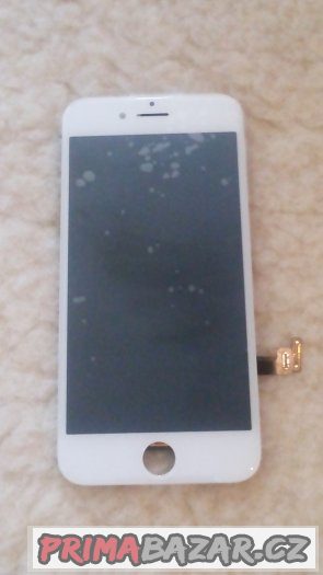 Prodám nový nepoužitý LCD displej na iPhone 7 bílý – fotografie 3