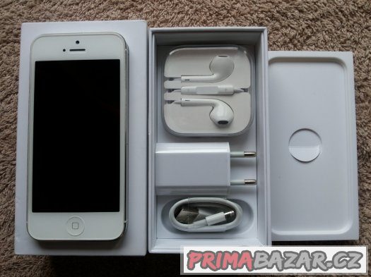 Apple iPhone 5 16GB,Pěkný s krabicí, zárukou – fotografie 1