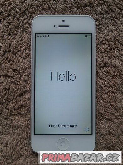 Apple iPhone 5 16GB,Pěkný s krabicí, zárukou – fotografie 3