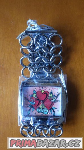 Originální hodinky ED Hardy v krásném balení – fotografie 2