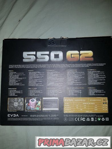 EVGA SuperNOVA 550 G2 550W – fotografie 2