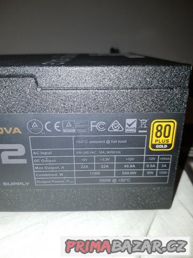 EVGA SuperNOVA 550 G2 550W – fotografie 5