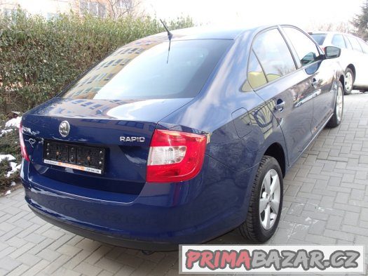 Škoda Rapid 1.6TDi 66kW Koup.ČR,1.majitel,Servisní kniha – fotografie 5