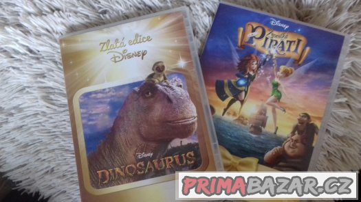 DVD Zvonilka a piráti a Dinosaurus – fotografie 1