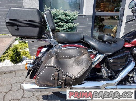Honda shadow vt 1100 2000 roku krasny ako novy – fotografie 3