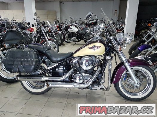 Kawasaki drifter vn 800 2000 roku krasny Belgia moto – fotografie 5