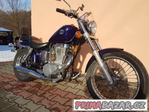 suzuki savage 650 krasny piekny hollandski ako novy – fotografie 4