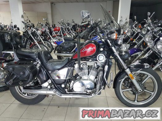 Honda vt 800 shadow krasny ako novy Polski – fotografie 1