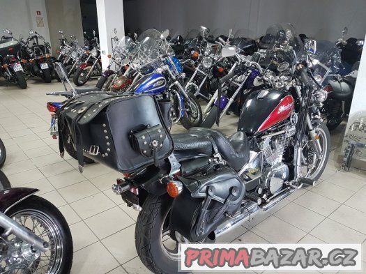 Honda vt 800 shadow krasny ako novy Polski – fotografie 3