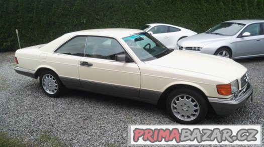SEC číňan W126 ,  coupe 560  200kw rok 86 – fotografie 2