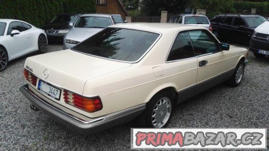 SEC číňan W126 ,  coupe 560  200kw rok 86 – fotografie 3