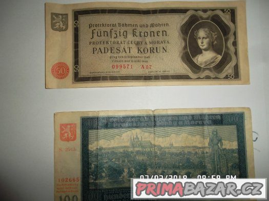 Prodam  bankovky 50 a 100 – fotografie 3