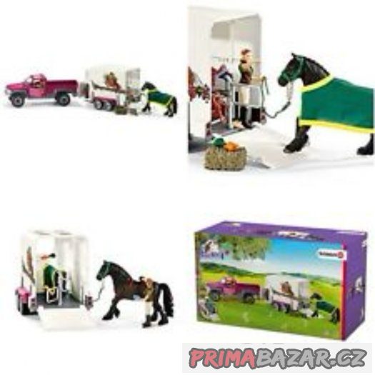 Schleich pick-up s přívěsem – fotografie 2