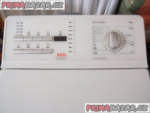 Prodám automat. pračku AEG ELECTROLUX s horním plněním – fotografie 2