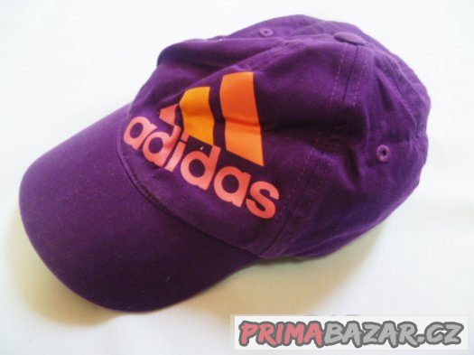 krásná fialová kšiltovka Adidas vel. 110/116/122 – fotografie 1