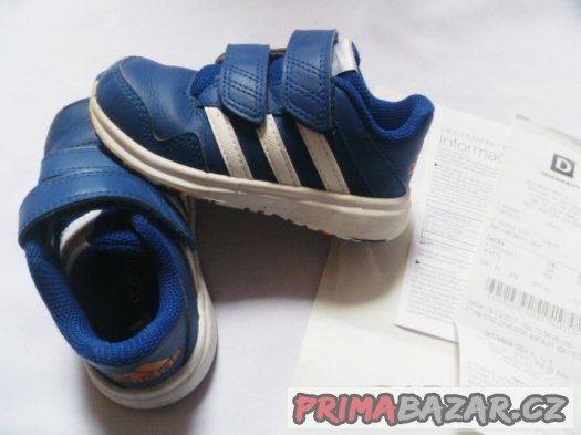 krásné modré tenisky Adidas vel. 24 – fotografie 1