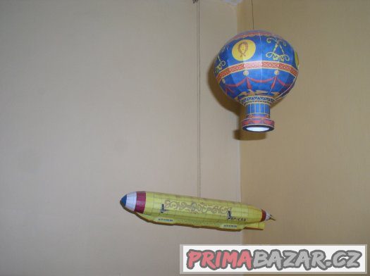 vystřihovánka Betexa Vzdušné koráby-balón a vzducholoď – fotografie 2