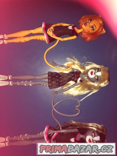 Prodám trojici panenek Monster High – fotografie 1