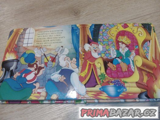 TIP NA DÁREK - N.O.V.Á. knížka KRÁL ARTUŠ – fotografie 3