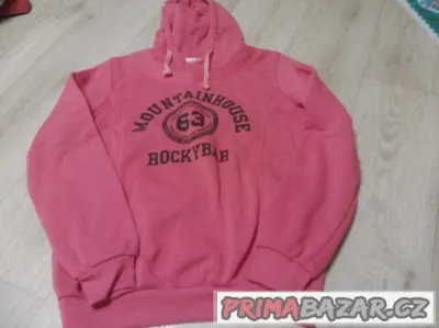 TEPLOUČKÁ MIKINA JAKO NOVÁ - JEN PIDIŽMOLÍK - VEL. XL