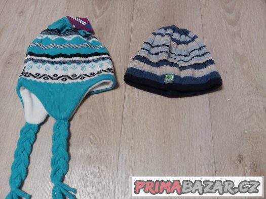 2x chlapecká čepice – fotografie 1