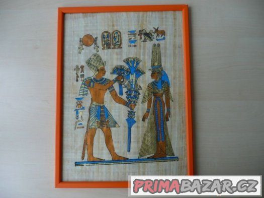 Obraz zarámovaný papyrus Egypt – fotografie 1