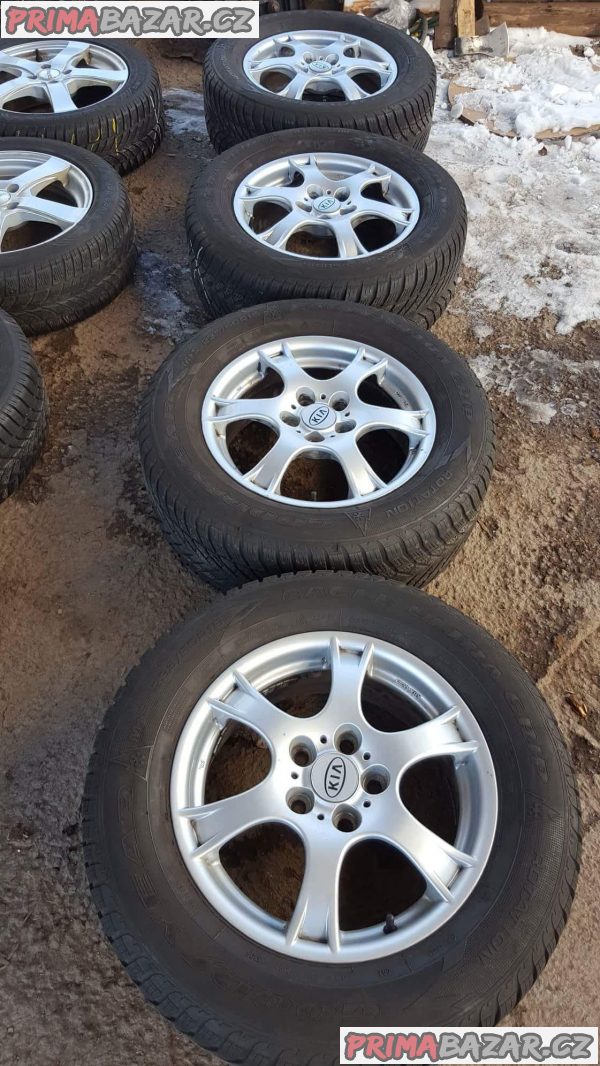 prodam alu kola elektrony Rial kia ca 656 germany 5x114.3 6.5jx16 et45