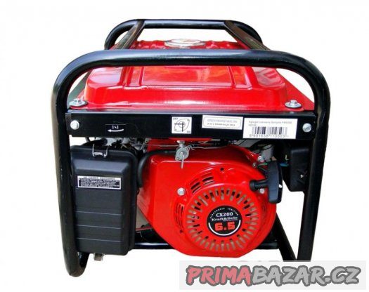 Elektrocentrála benzínová AVR 2500W (230V/380V/12V DC) – fotografie 5