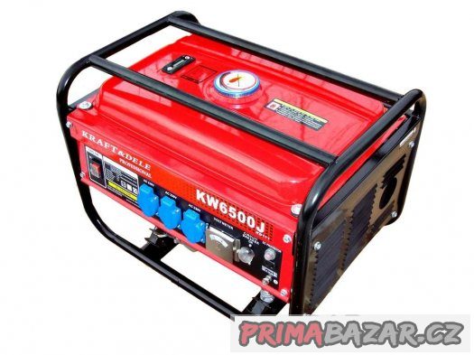 Elektrocentrála benzínová AVR 2500W (230V/12V DC) – fotografie 3