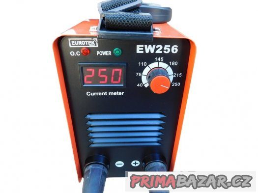Svářečka invektor 250A s LCD + kabely + kartač + kladivko – fotografie 1