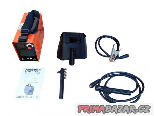 Svářečka invektor 250A s LCD + kabely + kartač + kladivko – fotografie 2