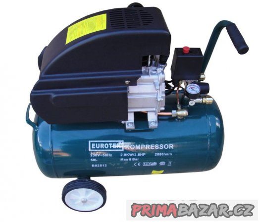 Olejový kompresor  2,8Kw 50L 230V – fotografie 5