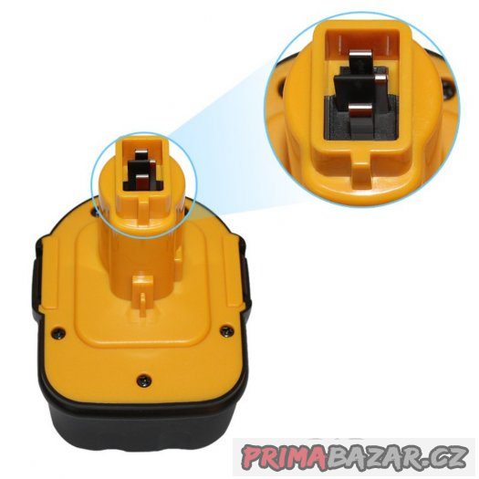 Baterie DeWalt DE9074 18V 3000mAh – fotografie 4