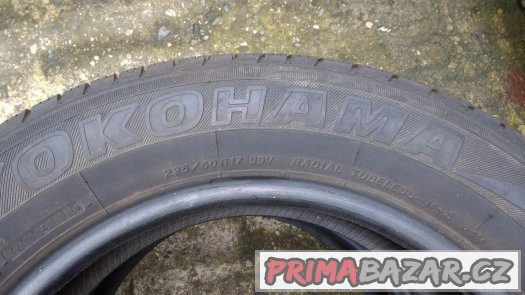 2ks letní pneu 225/60 R17 Yokohama Geolandar G95 cca 5mm – fotografie 3