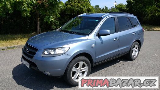Hyundai SantaFe 2,2CRDi 114kW, 2007, 1.majitel, kůže, tažné – fotografie 1