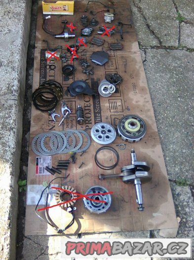DILY NA MOTOR yamaha 660 xt,xtz,mt03(minarelli) 2004-14 – fotografie 1