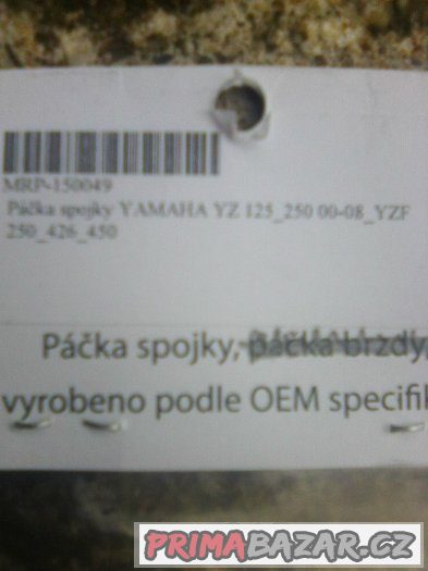 brzdova a spojkova packa , yamaha yz a wr – fotografie 4