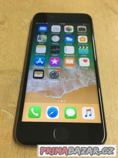 Apple iPhone 6 16GB space grey, pěkný stav, 3 měsíce záruka – fotografie 3