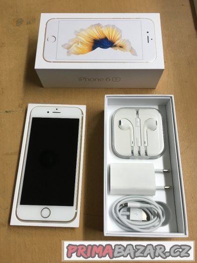 Apple iPhone 6S 128GB gold, jako nový, 3 měsíce záruka – fotografie 1