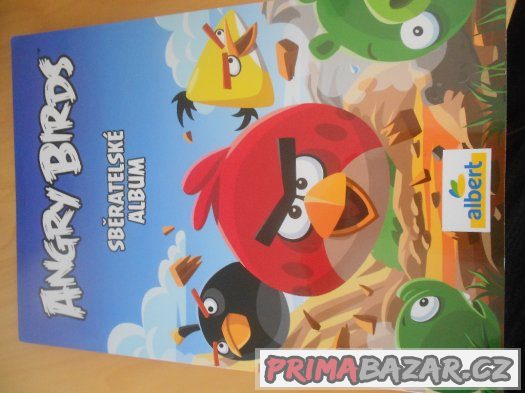 Angry birds: sběratelské album s kartičkami – fotografie 1