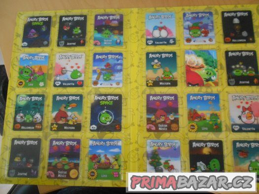 Angry birds: sběratelské album s kartičkami – fotografie 2
