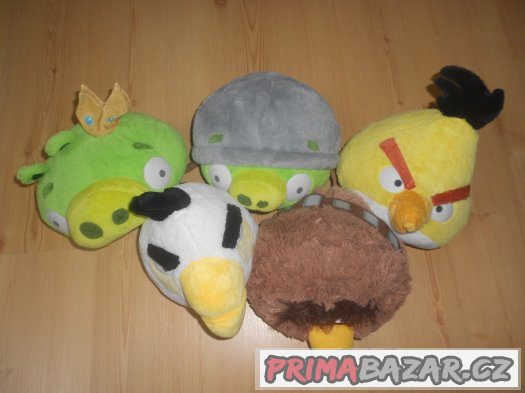 Angry birds plyšáci – fotografie 1