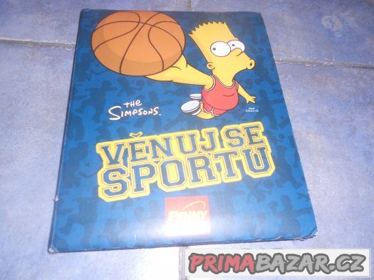 Simpsonovi: věnuj se sportu-album s kartičkami – fotografie 1
