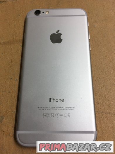 Apple iPhone 6 16GB silver, pěkný stav, 3 měsíce záruka – fotografie 2