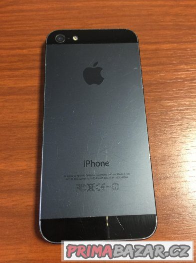 Použitý IPHONE 5 (16GB) black + bohaté přísl. – fotografie 3